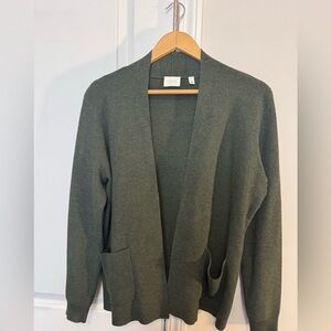 Cyrus Women’s Olive Cardigan Sweater